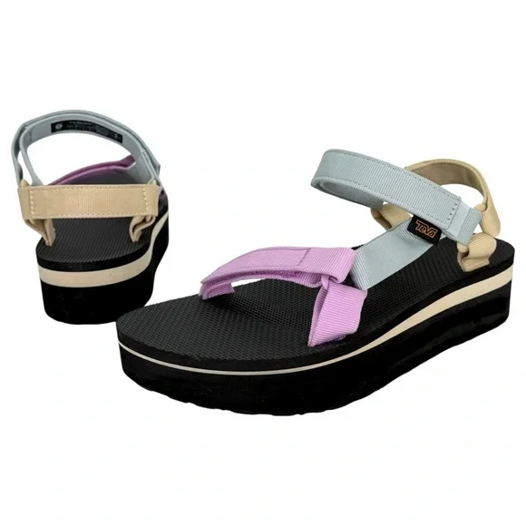 Teva Flatform Universal UNW Nylon Womens Sandals Size 6M - Picture 8 of 13